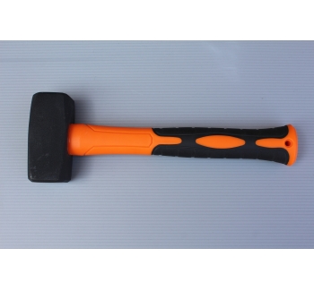 Stoning hammer with fiberglass handle