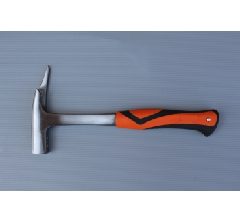 Roofing hammer with steel tubular handle
