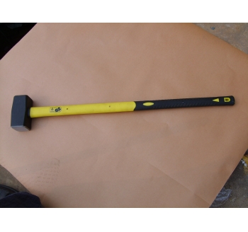 Stoning hammer with fiberglass handle