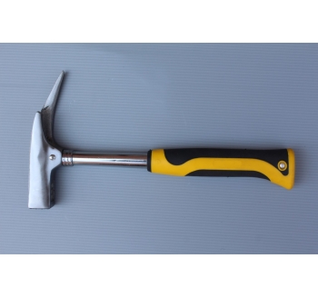 Roofing hammer with steel tubular handle