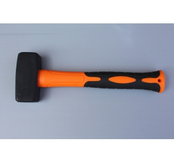 Stoning hammer with fiberglass handle
